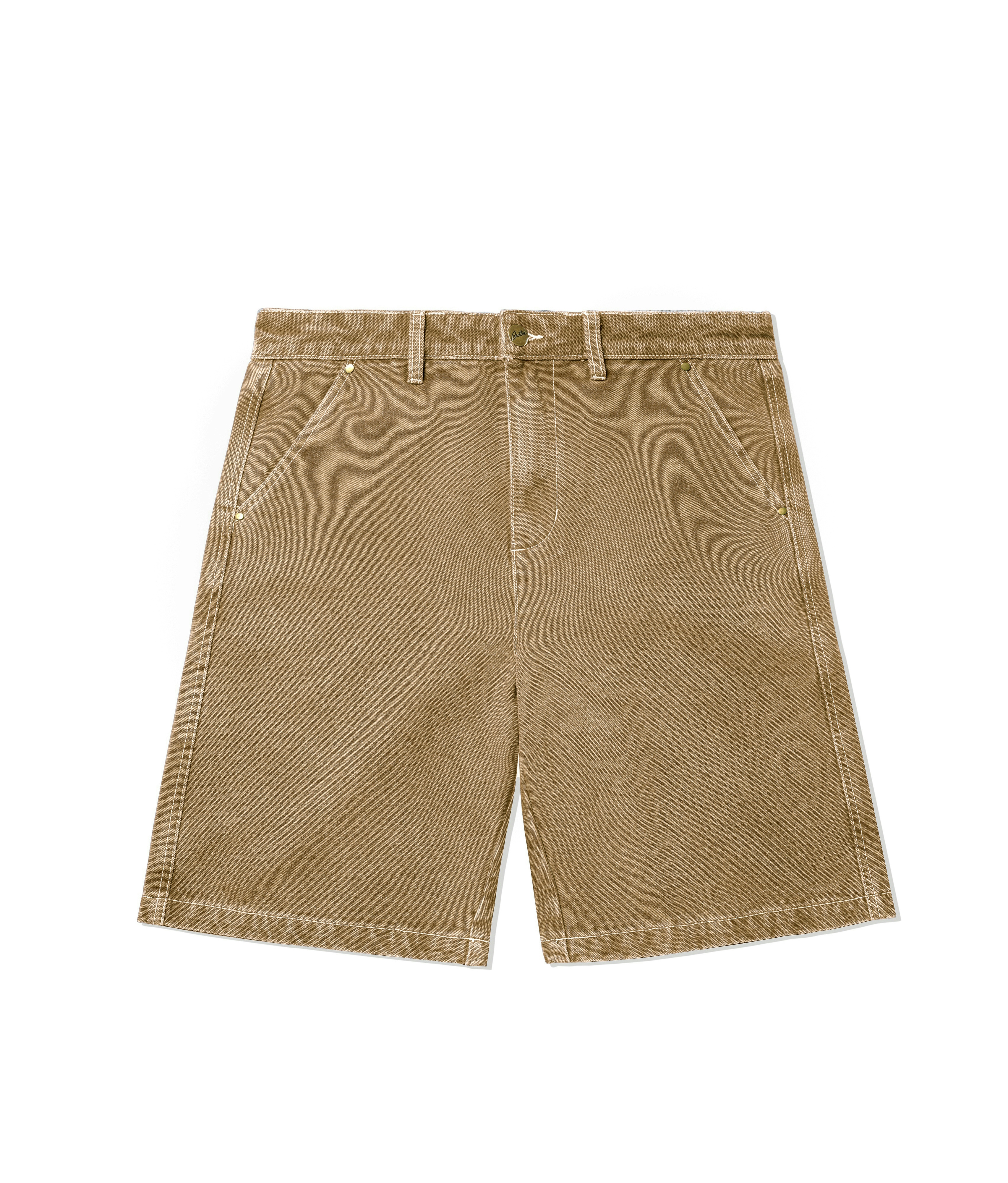 Butter Goods Work Shorts Washed Brown 1
