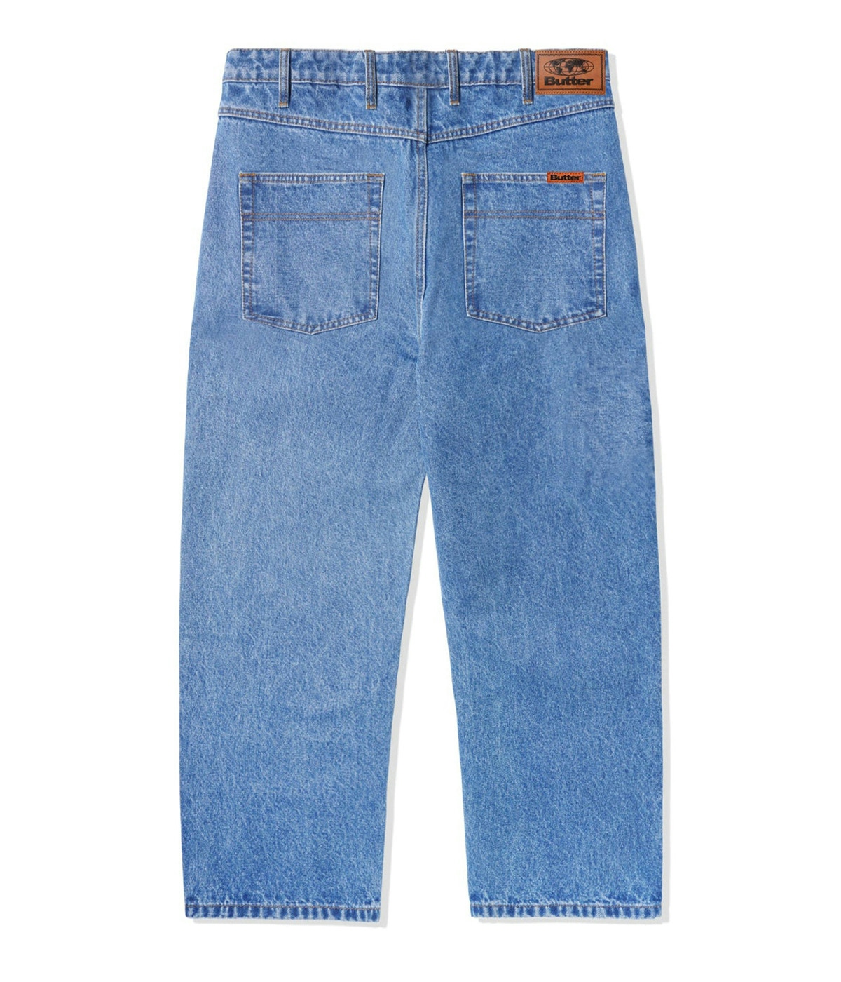 Butter Goods Relaxed Denim Jeans Washed Indigo 2