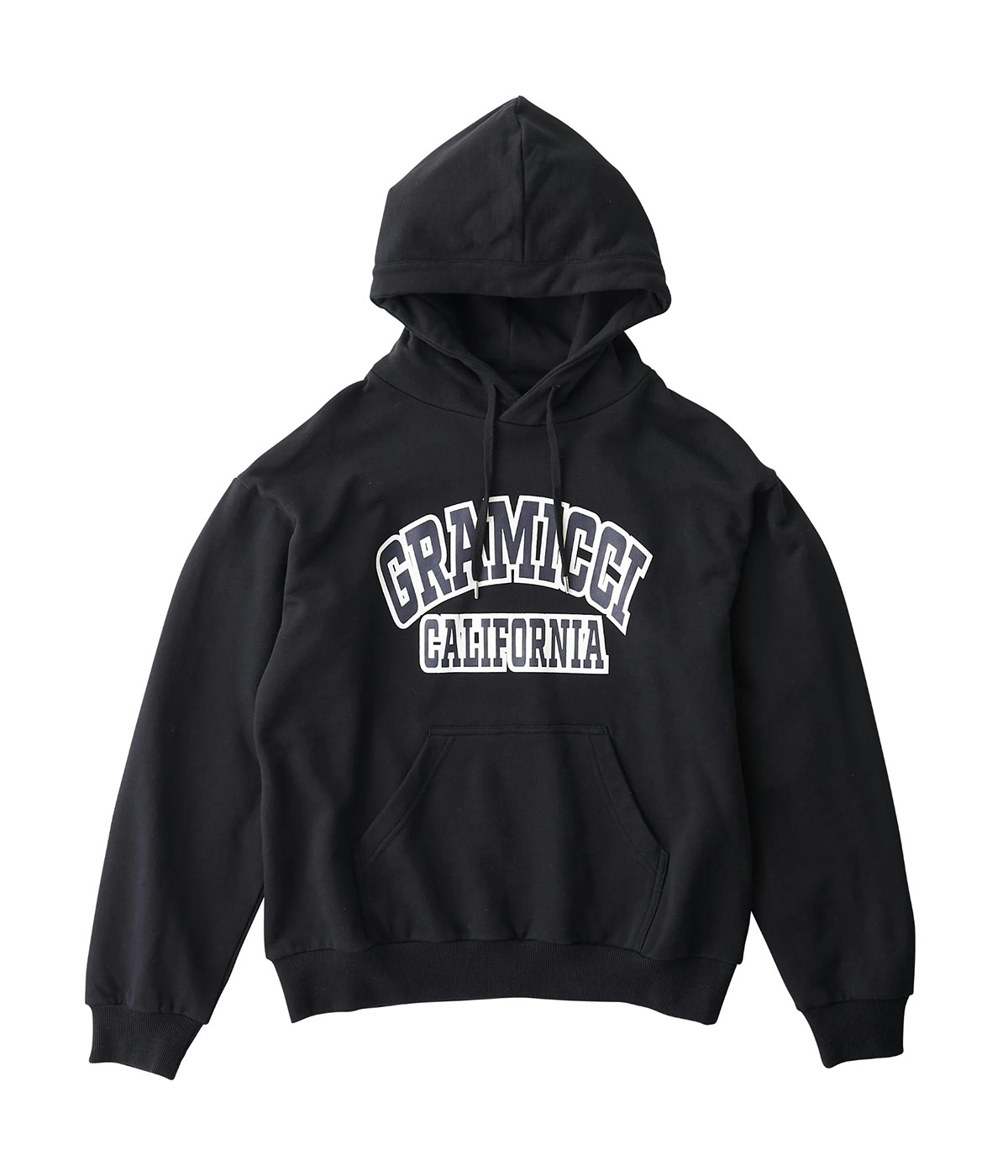 Gramicci Hoodie Logo hooded Sweatshirt Black
