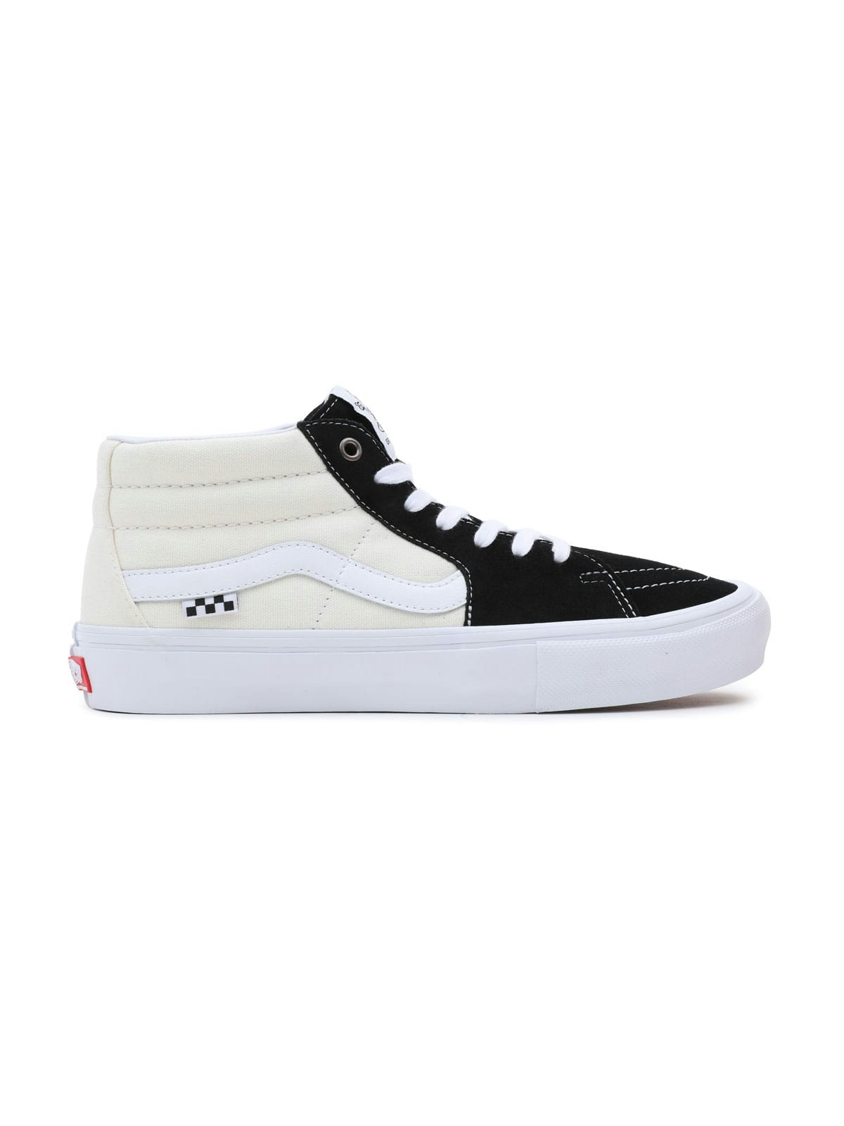 Vans Skate Grosso Mid Shoes Marshmallow/Black 2